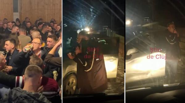 Primar din România, filmat în timp ce mănâncă zăpadă ca să scape de mirosul de alcool, după ce a fost implicat într-un accident