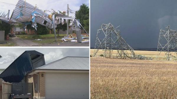 Pană de curent masivă din cauza furtunilor în Australia; 285.000 de locuințe nu au electricitate