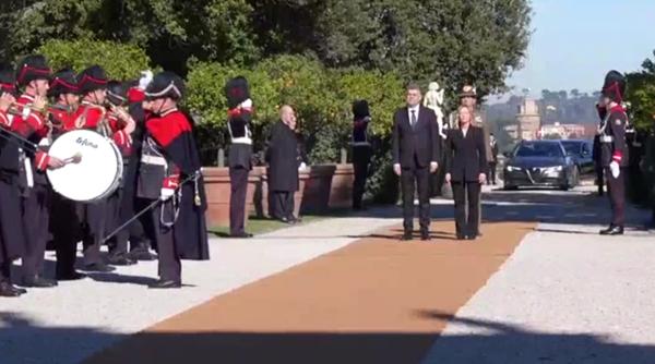 Marcel Ciolacu s-a întâlnit cu Papa Francisc și premierul Italiei