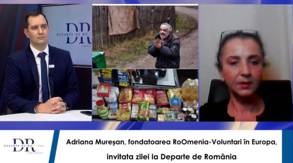 Povestea șoferiței de TIR care îi ajută pe românii din Europa. Adriana Mureșan, fondatoarea Voluntari în Europa, la Departe de România