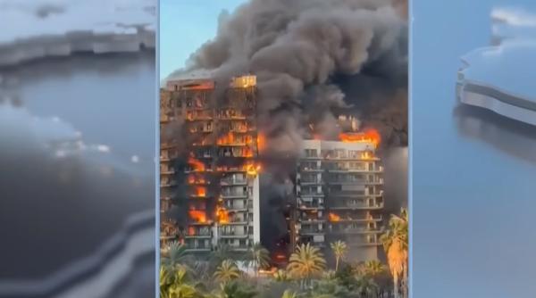 Cât costa un apartament în complexul de lux care a ars în Valencia. Marturii din infern: "Efectiv nu se putea respira"