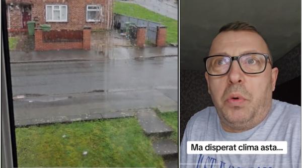 Român din Anglia, viral pe internet: "Plouă și iar plouă. E frig și e viață de că**t. În 10 ani am îmbătrânit cât în 20" - VIDEO