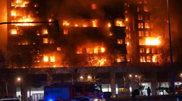 Nouă tragedie în Spania: Trei morți într-un incendiu într-un bloc de apartamente de lângă Alicante