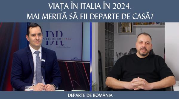 Viața în Italia în 2024. Mai merită să fii departe de casă? O discuție despre salarii, prețuri, sănătate și școală - VIDEO