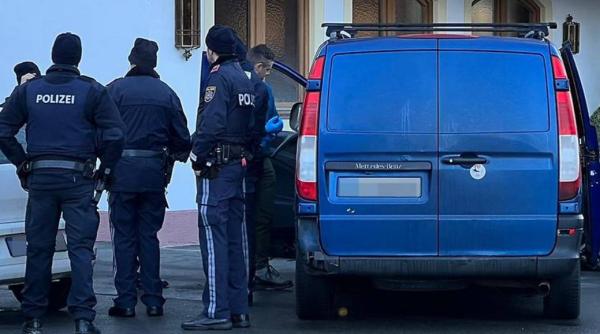 Bandă de spărgători români din Austria, destructurată de poliție. Printre ei se afla și o femeie 