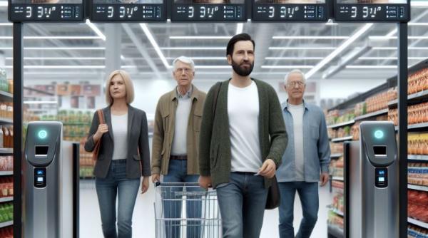 Sătule de hoți, supermarketurile din Marea Britanie vor introduce scanarea facială