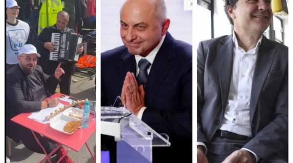 Sondaj CURS. Cifrele de la vârf pentru Piedone, Nicușor Dan și Cătălin Cîrstoiu