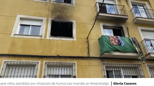 Incendiu puternic într-un apartament din Lecce, Italia: Un bătrân și badanta sa au ajuns la spital grav intoxicați