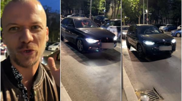 Un turist italian e șocat de mașinile din București: "Sunt mai multe BMW-uri decât în Germania, unde se produc" - VIDEO