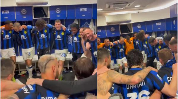 Fotbaliștii lui Inter Milano au sărbătorit câștigarea campionatului pe manele românești - VIDEO
