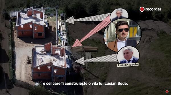 Lucian Bode, întrebat despre vila de 200 mp de la Sinaia: "Încerc să-mi ridic o căbănuță"