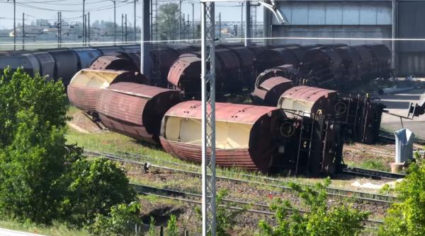 Tornadă în nordul Italiei: un tren s-a răsturnat - VIDEO