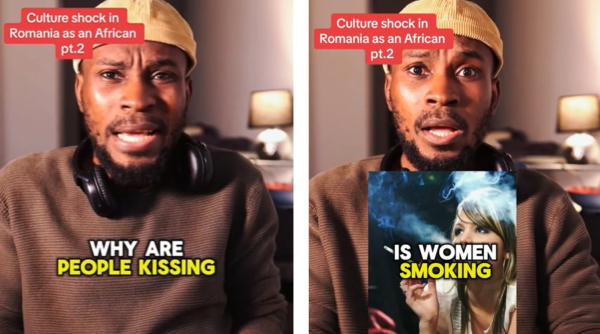 Turist african, uimit de România: "Prima oară am vrut să-mi sun părinții să plec, dar e o țară atât de sigură" 