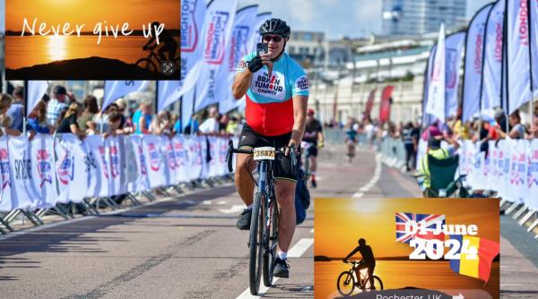 Gest impresionant din partea unui român: Va merge pe bicicletă din Marea Britanie până în România într-o călătorie caritabilă