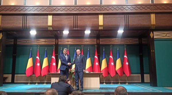 Marcel Ciolacu, declarații în urma ceremoniei de semnare a Acordurilor și a Memorandumurilor de Înțelegere între Turcia și România / VIDEO