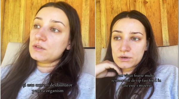 VIDEO Surpriză totală pentru o româncă când a văzut ce mânâncă americanii: "O pâine ține o lună, are 30 de ingrediente. Totul e prea dulce"