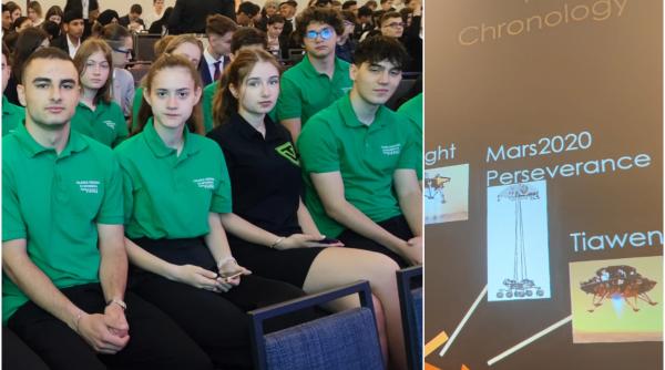 Elevii români au câștigat premiul cel mare la o competiție de știință organizată în Los Angeles