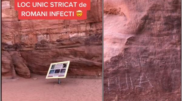 VIDEO Înjurături în limba română îi întâmpină pe turiști la intrarea într-un canion din Iordania. Românii reacționează: "Nu ne mai vindecăm" 