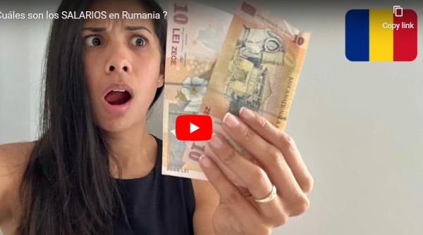 VIDEO O argentiniancă stabilită la Ploiești le vorbește fanilor săi despre salariile din România: "Mi-au dat 3.000 de lei pentru 8 ore"