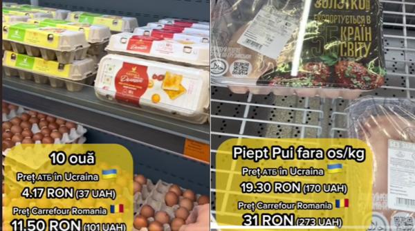 Ce prețuri sunt în Ucraina. Diferență majoră față de cele din România 
