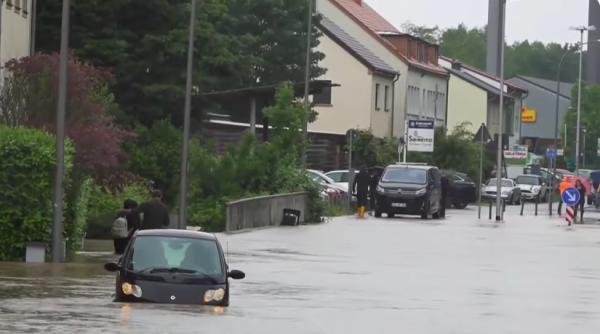 Furtuni și inundații catastrofale în Germania: MAE emite o avertizare de călătorie pentru români