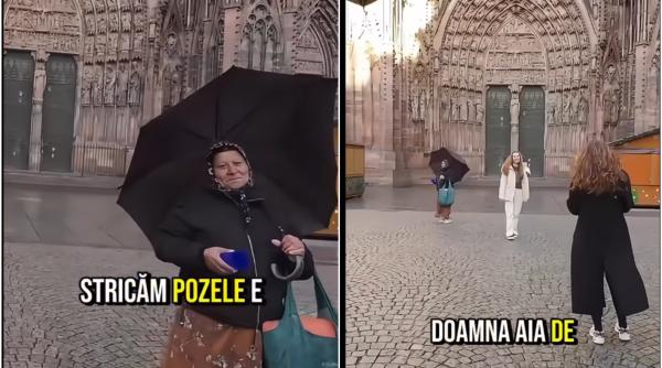 "Afaceri" românești în străinătate: Stau în fața obiectivelor turistice și cer bani turiștilor pentru a ieși din poze - VIDEO