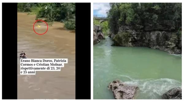 Noi imagini cu încercarea de salvare a Biancăi, Patriziei și a lui Andrei au fost date presei. Pompierii italieni încearcă să-și spele imaginea. Video 