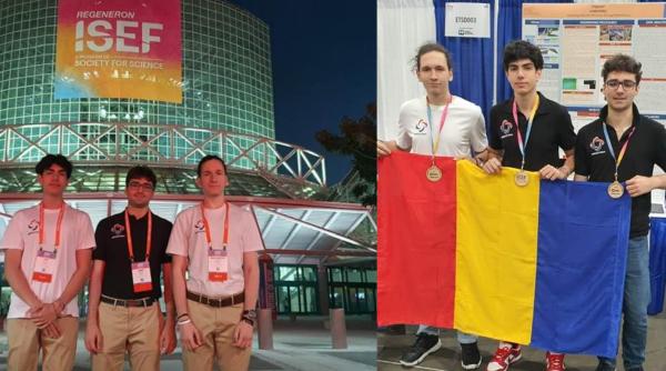 Excelență în aerodinamică: Trei elevi români, premiați la International Science and Engineering Fair, în SUA