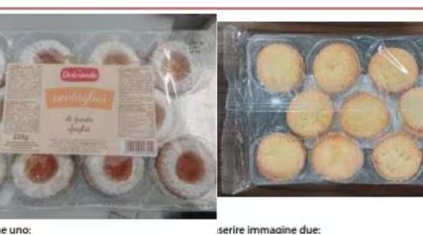 Un lot de fursecuri cu caise a fost retras din supermarketurile italiene din cauza prezenței alergenilor nedeclarați