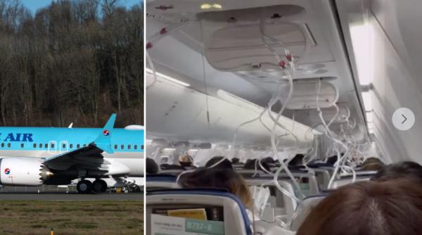 17 pasageri răniți, după ce un avion a "căzut" în gol timp de 15 minute, de la 8.200 de metri - VIDEO
