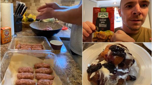 După ce au vizitat România, doi canadieni au încercat să facă acasă mici, sarmale și papanași. A ieșit un dezastru! – VIDEO