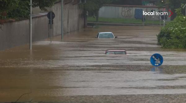 Furtuni violente și inundații în Elveţia, Franţa, Italia şi Germania: Bilanțul creşte la 7 morţi 