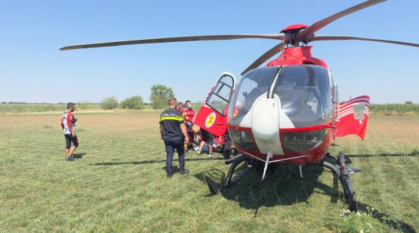 Un paraşutist a căzut pe Aerodromul Clinceni. Bărbatul e în stare gravă - Actualizare
