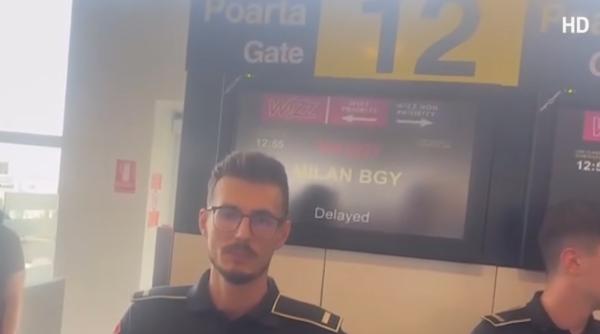 Bătaie de joc pe Otopeni: sute de români așteaptă de 3 ore să decoleze spre Bergamo. A intervenit Poliția de Frontieră
