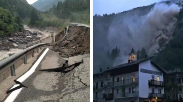 Vremea rea a făcut ravagii în regiunile Valle D'Aosta și Piemont din Italia. Autoritățile au decretat stare de urgență: "Pagube prea mari"