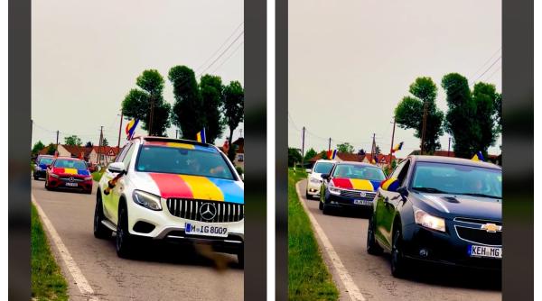 Coloane de mașini cu români se îndreaptă spre Munchen, la meciul România-Olanda. Imagini impresionante 