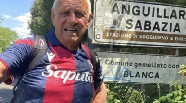 Record mondial: Un italian de 90 de ani a parcurs 50.000 de kilometri pe jos. „Am mers de la Bologna la Roma"