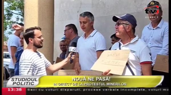 Sunt disperați: Mai mulți angajați dați afară de la Complexul Energetic Oltenia au intrat în greva foamei