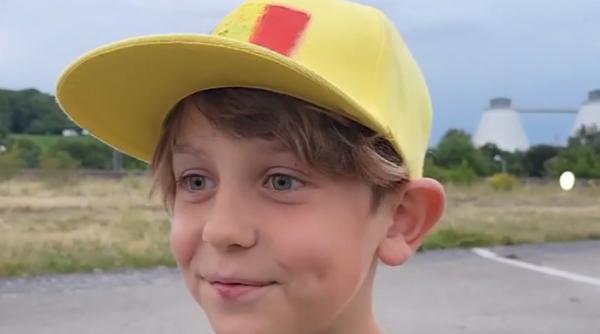 VIDEO El e puștiul care a intrat pe teren la România - Olanda. A spus ce a vrut să facă: "N-am reușit la Ronaldo, dar am reușit aici"