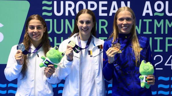 O româncă a câștigat medalia de aur la Campionatele Europene de juniori de la Vilnius