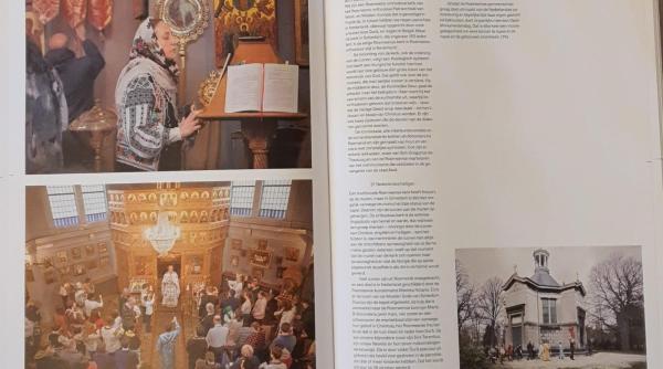 Parohia Sf. Grigorie Teologul din Schiedam, prezentată în cartea "Wereldkerken in Nederland"/"Biserici din lume, în Țările de Jos"