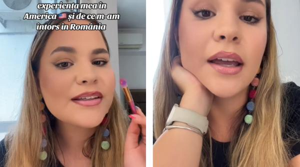 O româncă s-a întors acasă, după 5 ani în SUA: "Se muncește 80 de ore pe săptămână. Ești mereu văzut ca un imigrant"