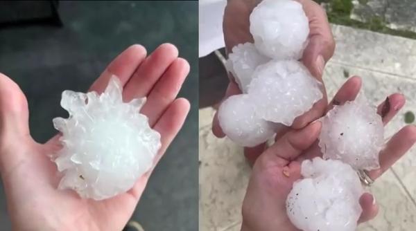 Fenomene meteo extreme în Italia. La Milano a plouat cu grindină mare cât pumnul: "A fost ca o bombă" 