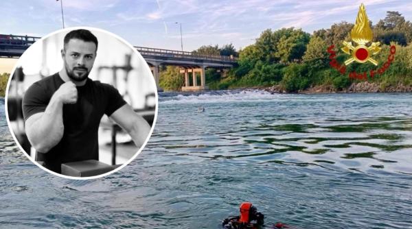 Corpul eroului român care s-a aruncat în râul Brenta pentru a salva un tânăr, a fost găsit. Bogdan a dispărut în apă sub ochii iubitei sale 