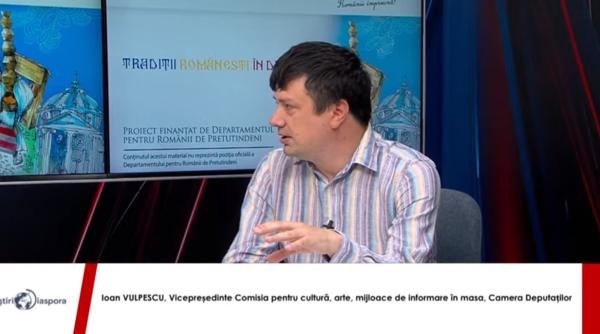 Ionuț Vulpescu: "Oamenii din funcții-cheie trebuie să înțeleagă bine spațiile culturale în care sunt trimiși. Degeaba sunt buni la București" 