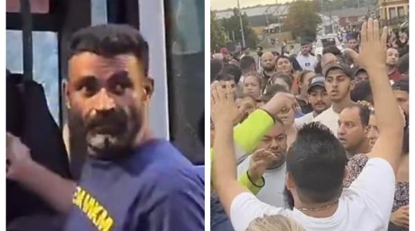 Șase persoane de naționalitate română, arestate după revolta din Leeds. Iustin a fost filmat cum dădea foc autobuzului 