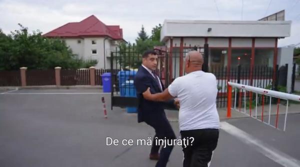 George Simion, dat afară cu forța dintr-un cartier din Iași 