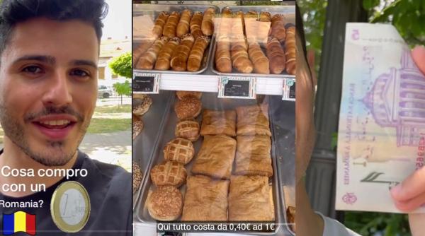 Italian în vacanță în București: „În România pot cumpăra o grămadă de lucruri doar cu un euro. E fascinant!”