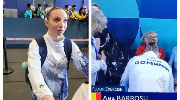Ana Maria Bărbosu, în lacrimi după ce i s-a furat medalia de bronz: "Stați să-mi aleg cuvintele"