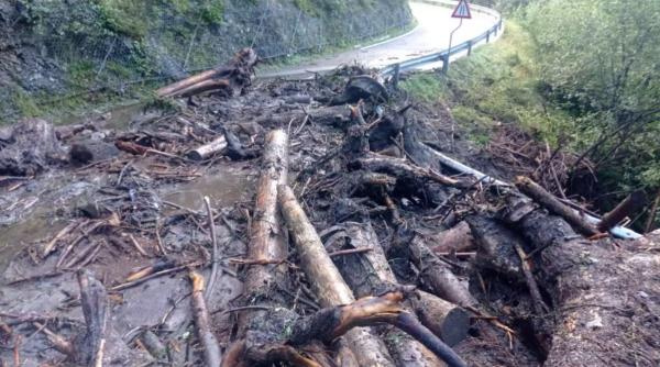 Furtuni și alunecări de teren în Italia: Câteva drumuri regionale sunt blocate 